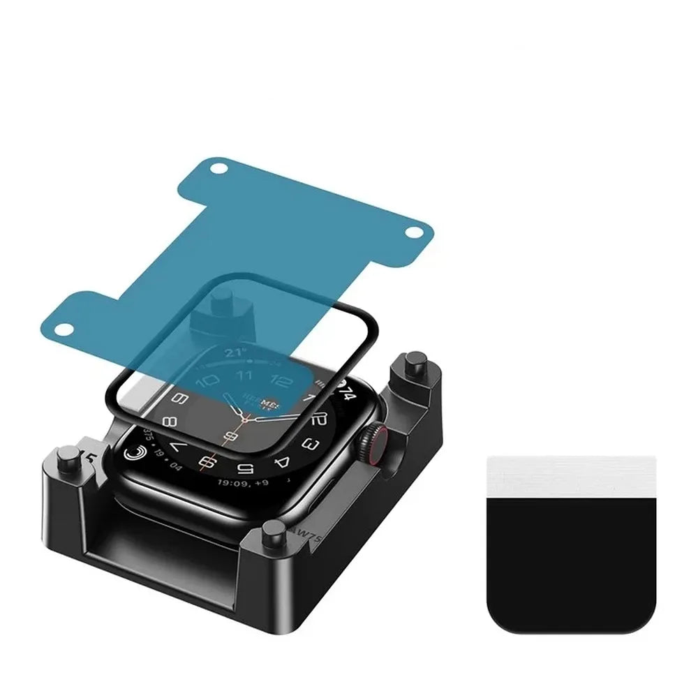 Wiwu - Szkło hartowane z aplikatorem Easy Install do Apple Watch 46mm