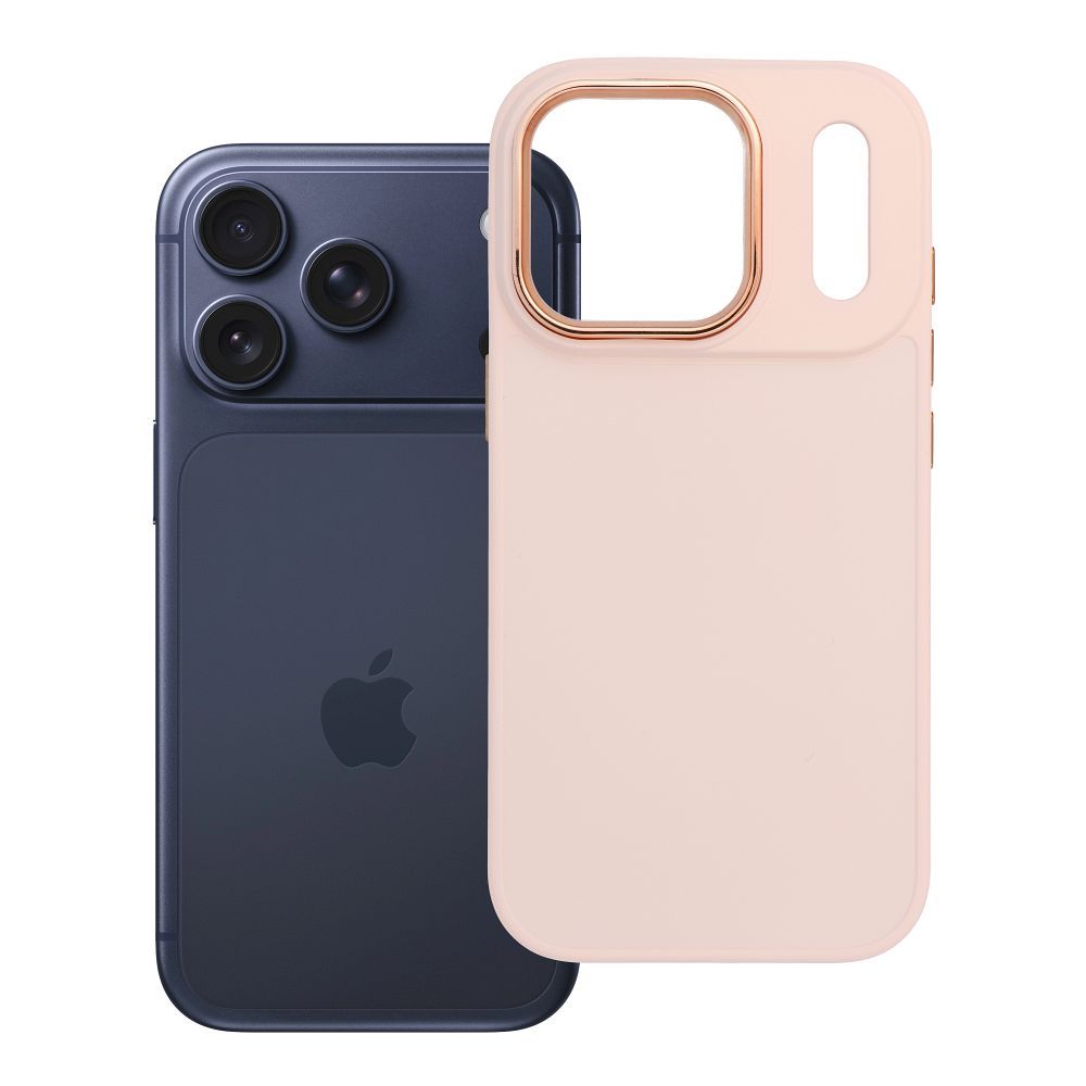 Etui Frame do iPhone – pudrowy róż