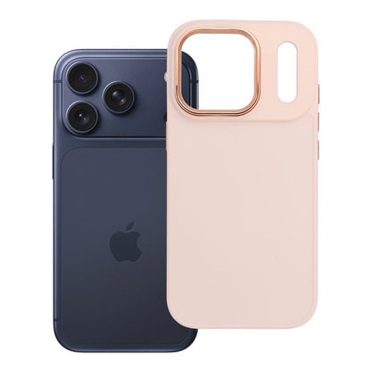 Etui Frame do iPhone – pudrowy róż