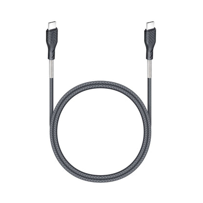 Kabel Forcell F-Energy Carbon USB-C – USB-C 1 m, 100 W – czarny