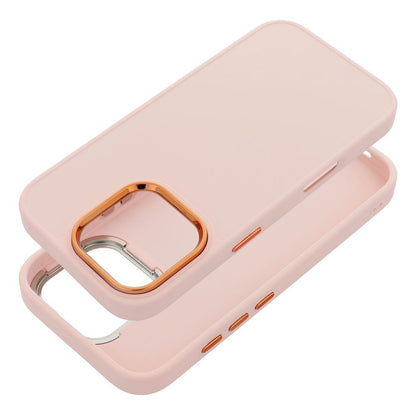 Etui Frame do iPhone – pudrowy róż