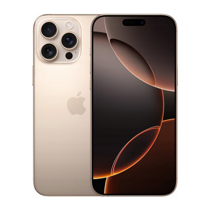 Apple iPhone 16 Pro Max 512GB Tytan Pustynny | eSim | Refurbished, Bateria 92%