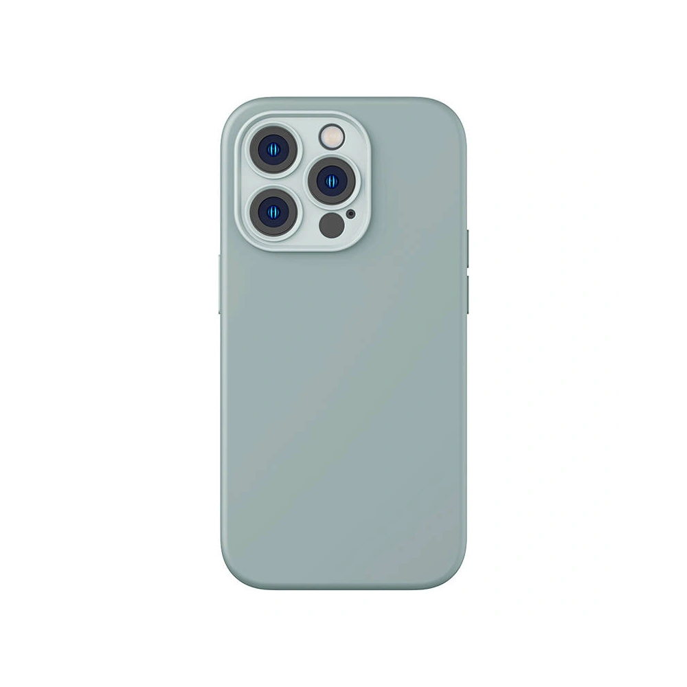 Etui Baseus Liquid Silica Gel do iPhone 14 Pro Max – zielone