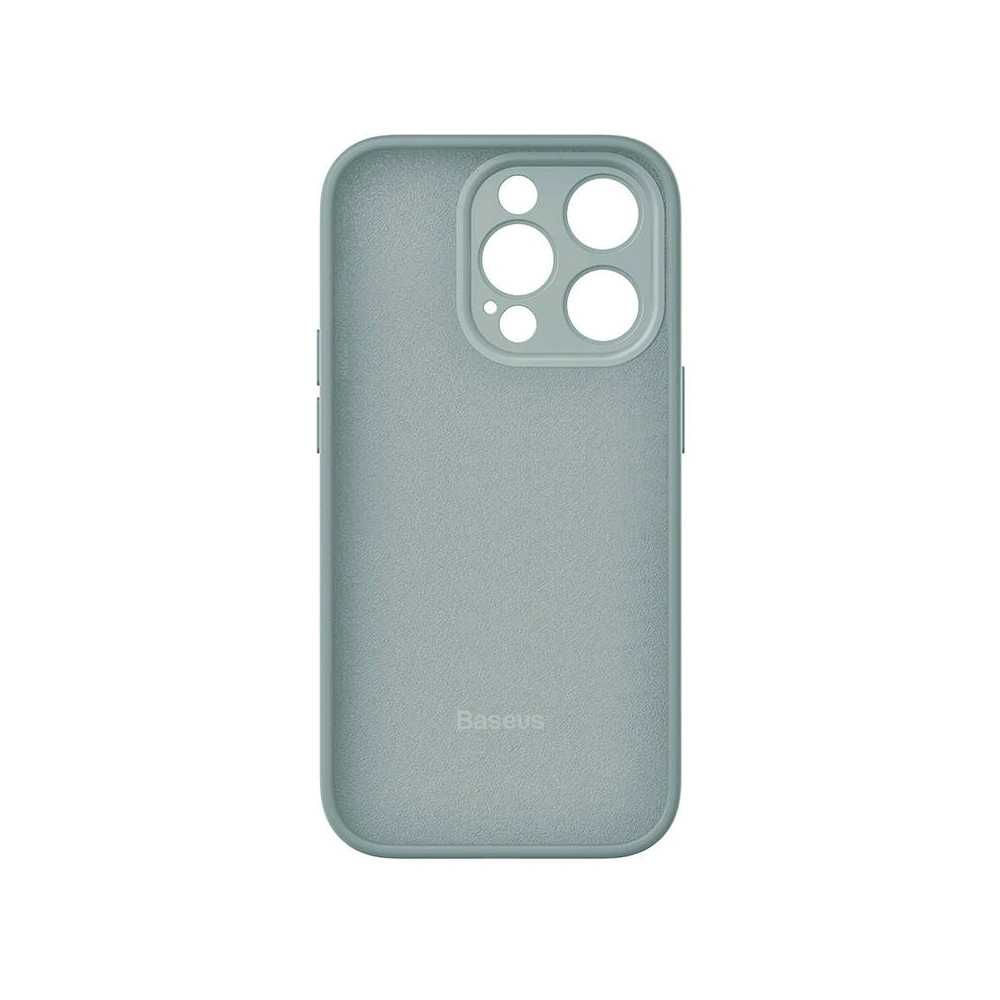 Etui Baseus Liquid Silica Gel do iPhone 14 Pro Max – zielone