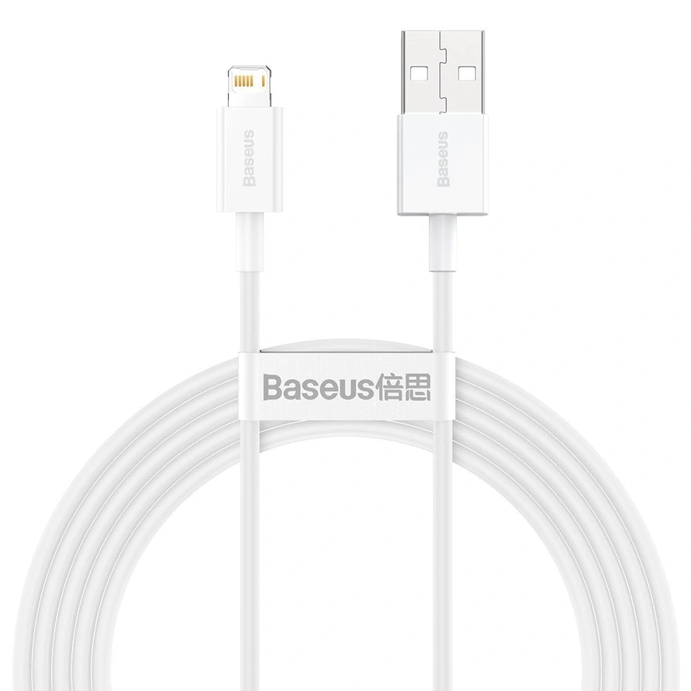 Kabel Baseus Superior Series USB-A na Lightning 2 m – biały
