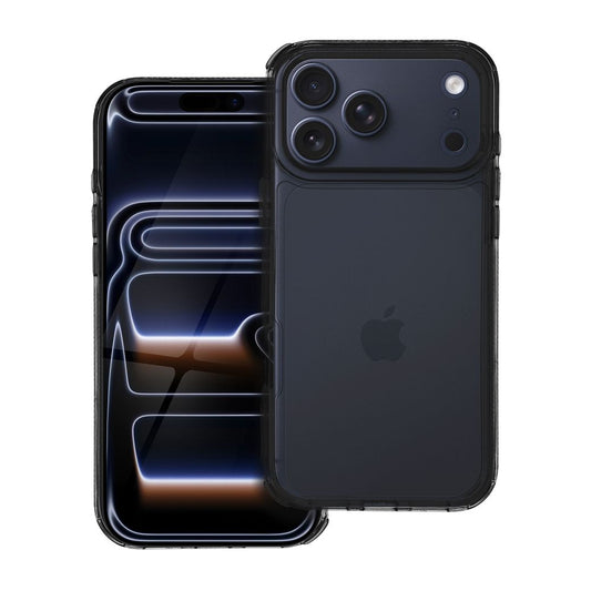 Etui Matrix Clear do iPhone 17 Pro Max – czarne