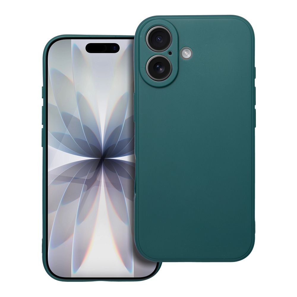 Etui Matt do iPhone 17 – ciemnozielone