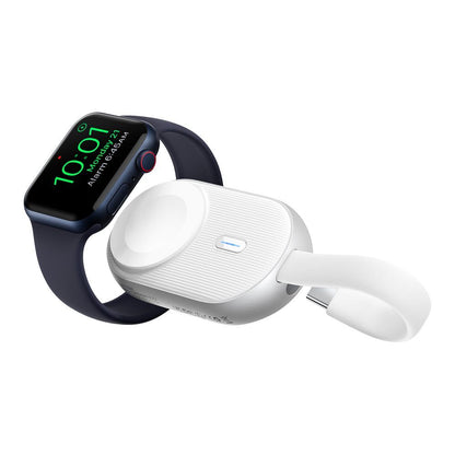 Powerbank Forcell Mini Power Watch podczas ładowania Apple Watch