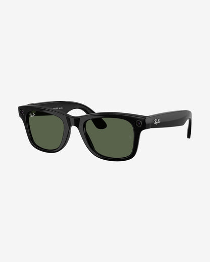 Ray-Ban Meta Wayfarer (Gen 2) — Shiny Black / Photo Grey — RW4012