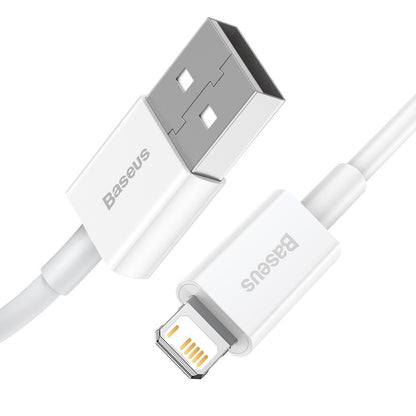 Baseus Superior Series USB to Lightning Cable, 2.4A, 2m (White)