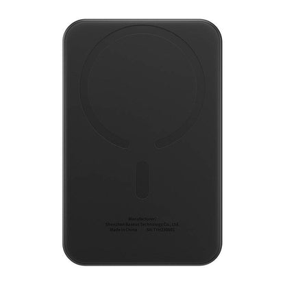 Magnetyczny mini powerbank Baseus 5000mAh, USB-C 20W (czarny)