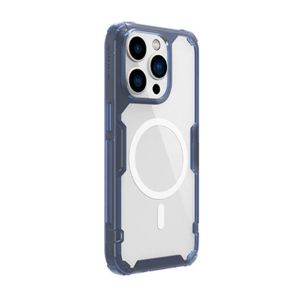 Etui magnetyczne Nillkin Nature TPU Pro do Apple iPhone (niebieski)