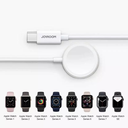 S-IW004 Magnetic Charging Type-C cable 120cm for Apple Watch White