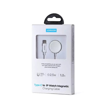 S-IW004 Magnetic Charging Type-C cable 120cm for Apple Watch White