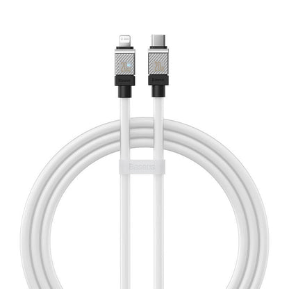 Kabel szybko ładujący Baseus USB-C do Lightning CoolPlay Series 20W 1m (biały)