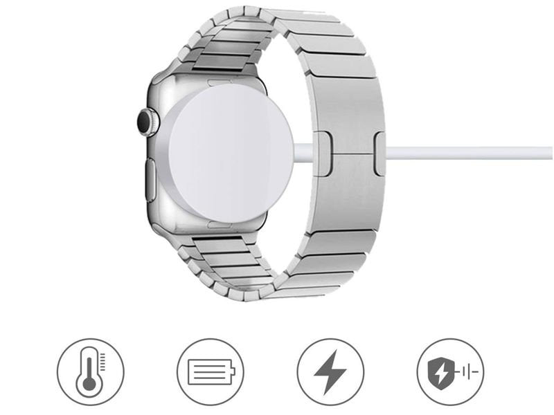 Ładowarka przewód do ładowania Apple Watch 7, 6, 5, 4, 3, 2, 1 1m biała