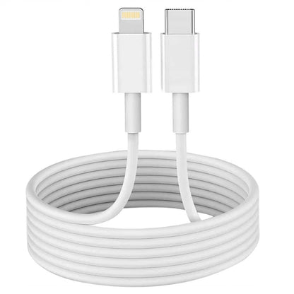 Ładowarka  Alogy USB-C PD 20W + Kabel 1m przewód Lightning do iPhone Biały