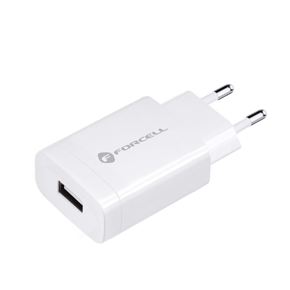 Ładowarka Forcell F-Energy USB-A 18 W – biała