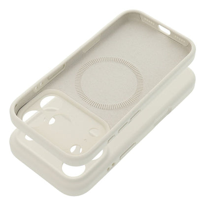 Etui Forcell F-Protect Rubber Premium z MagSafe – Antique White