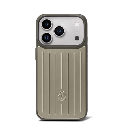 Etui RIMOWA Aluminium do iPhone 17 Pro – tytanowe (Titanium)