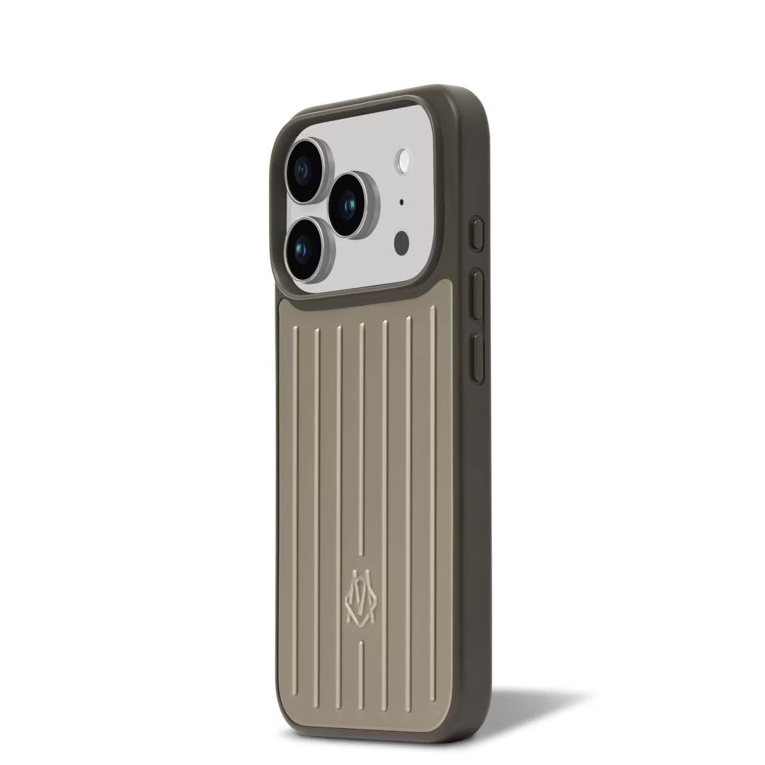Etui RIMOWA Aluminium do iPhone 17 Pro – tytanowe (Titanium)