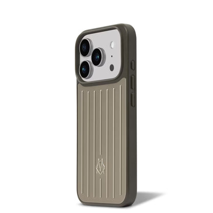 Etui RIMOWA Aluminium do iPhone 17 Pro – tytanowe (Titanium)