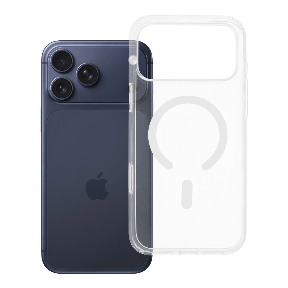 Etui Clear Mag Cover Elite z MagSafe do iPhone – przezroczyste, nie żółknie