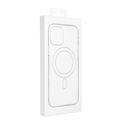 Etui Silicone Mag Cover z MagSafe – tytanowe