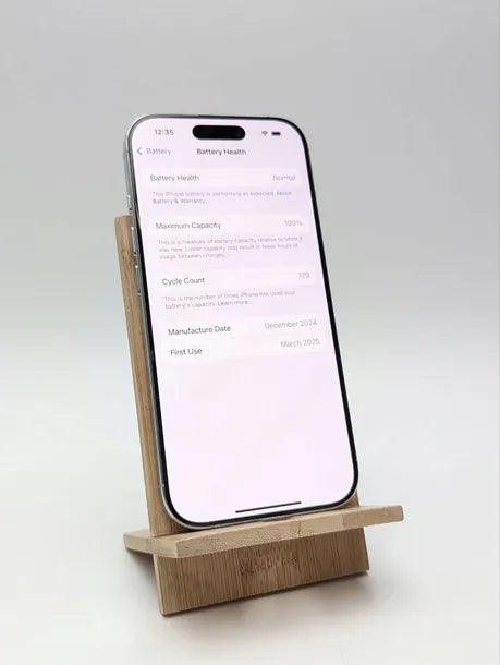 Apple iPhone 16 Pro 256GB Tytan Biały| eSim | bateria 100% | #1889