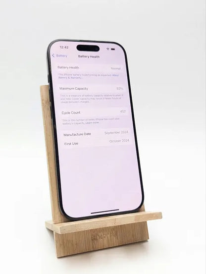 Apple iPhone 16 Pro 128GB Tytan Czarny| eSim | #0308