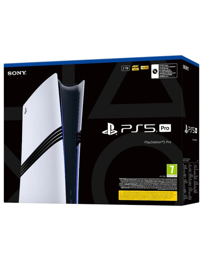 Sony PlayStation 5 Pro 2 TB — opakowanie