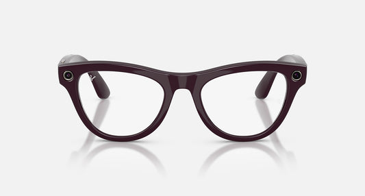 Ray-Ban Meta Skyler (Gen 2) — Shiny Mystic Violet / Transitions Amethyst — RW4014