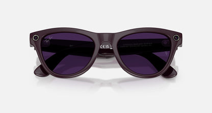 Ray-Ban Meta Skyler (Gen 2) — Shiny Mystic Violet / Transitions Amethyst — RW4014