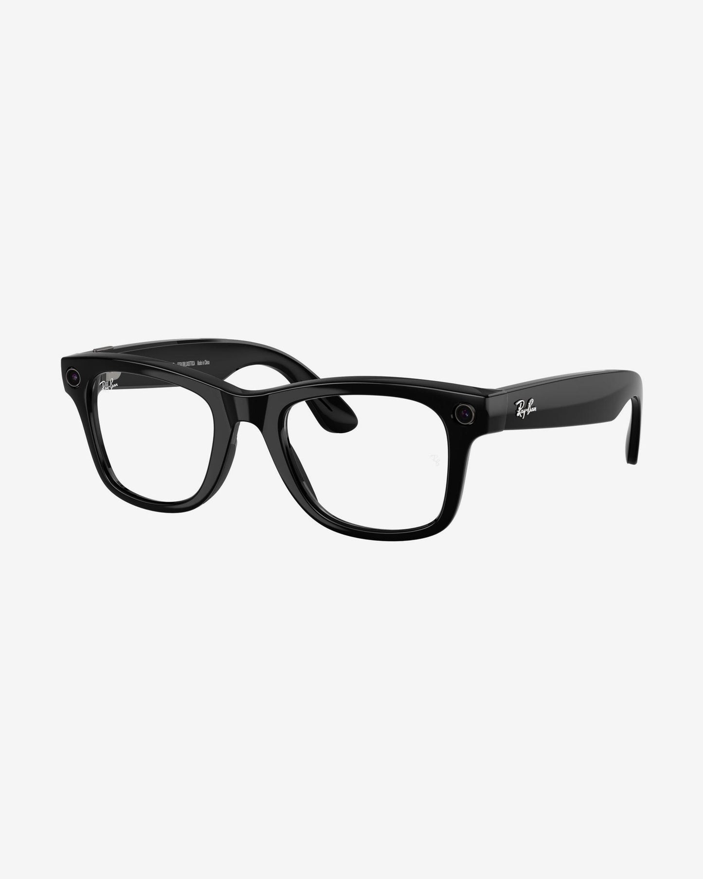 Ray-Ban Meta Wayfarer (Gen 2) — Shiny Black / Transitions Graphite Green — RW4012