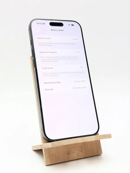 Apple iPhone 16 Pro Max 256GB Tytan Czarny| eSim| bateria 100% | #6872