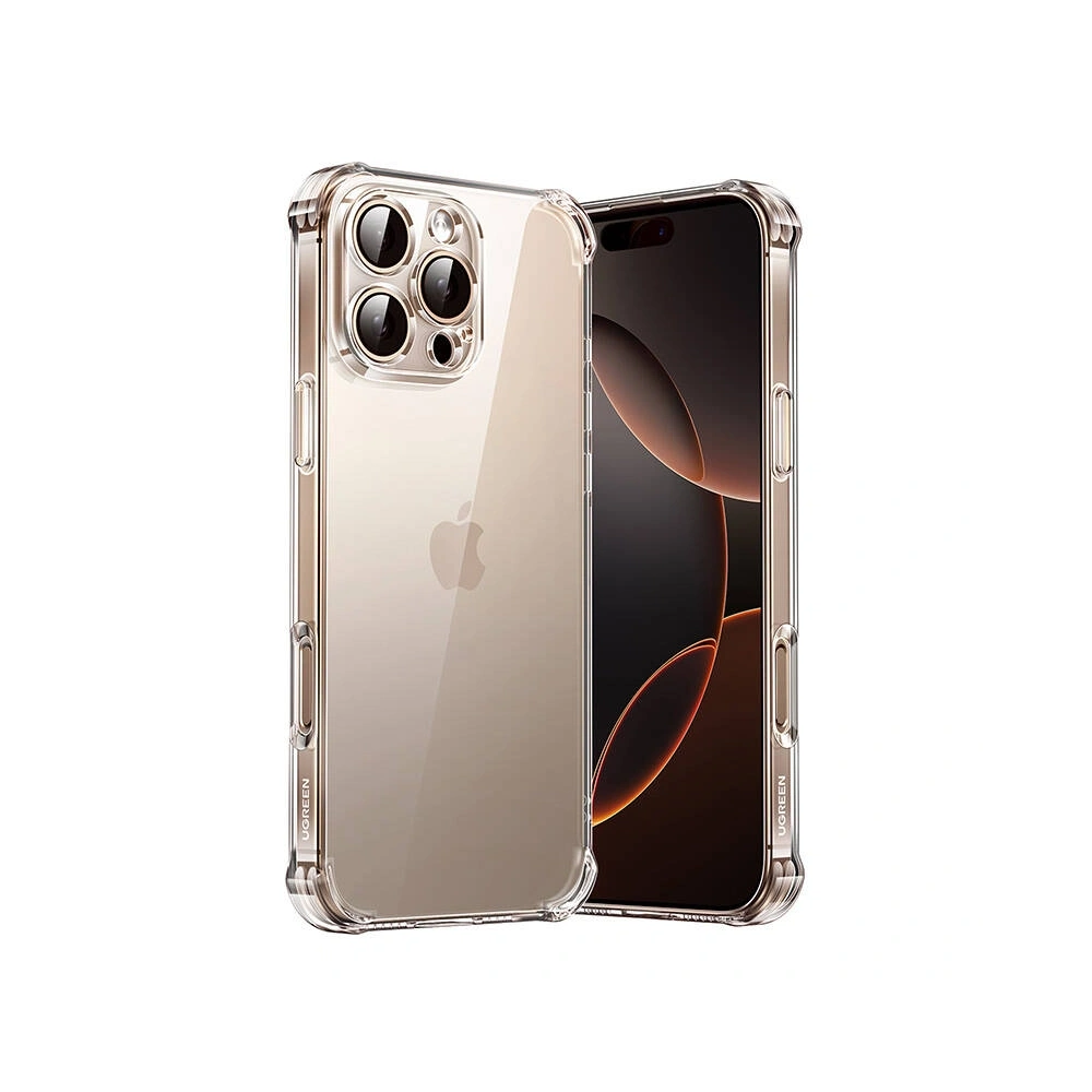 Etui UGREEN Bright Cushion do iPhone 16 Pro – przezroczyste