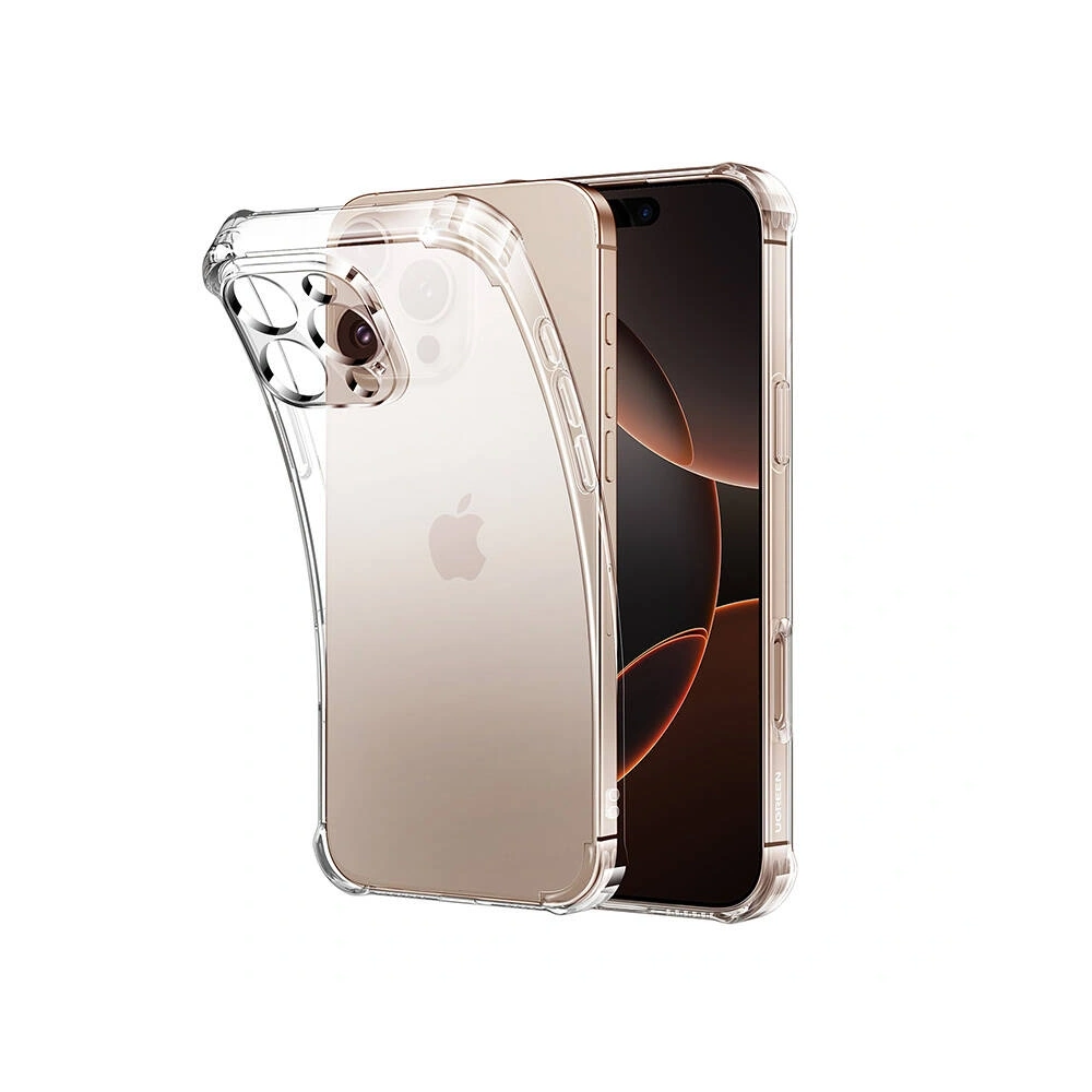 Etui UGREEN Bright Cushion do iPhone 16 Pro – przezroczyste