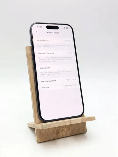 Apple iPhone 15 Pro 128GB Niebieski | bateria 100% | #6431