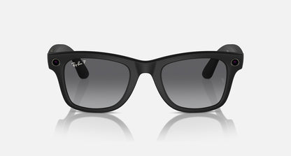 Ray-Ban Meta Wayfarer (Gen 1) — Matte Black / Graphite Polarized — RW4008