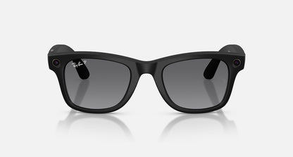 Ray-Ban Meta Wayfarer (Gen 2) — Matte Black / Polarized Gradient Graphite — RW4012