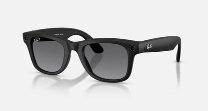 Ray-Ban Meta Wayfarer (Gen 2) — Matte Black / Polarized Gradient Graphite — RW4012