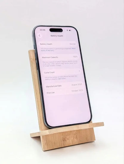 Apple iPhone 15 Pro 256GB niebieski | eSim | bateria 100% | #8805