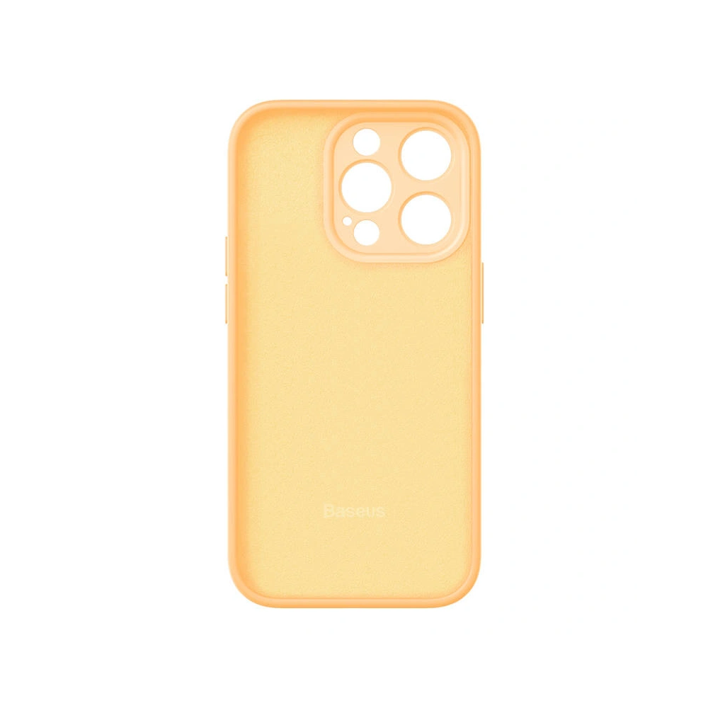 Etui Baseus Liquid Silica Gel do iPhone 14 Pro – żółte